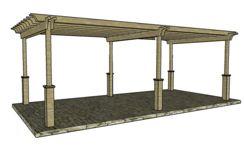 DIY Pergola Plans & Project  15