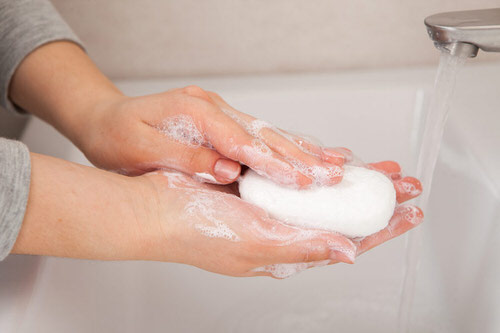 Soap for cleaning 