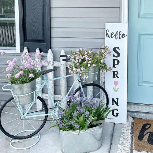 Bicycle Planter Ideas 16