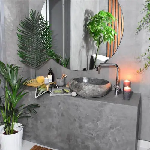 Plants in a Luxury Bathroom 7