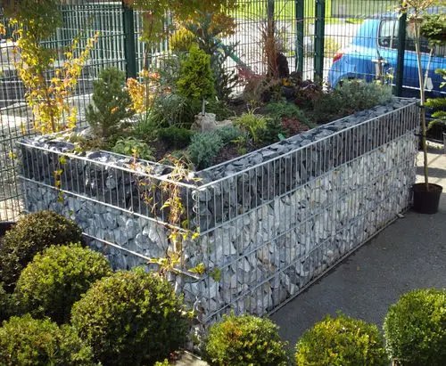 Gabion Plant Stand Design Ideas 23