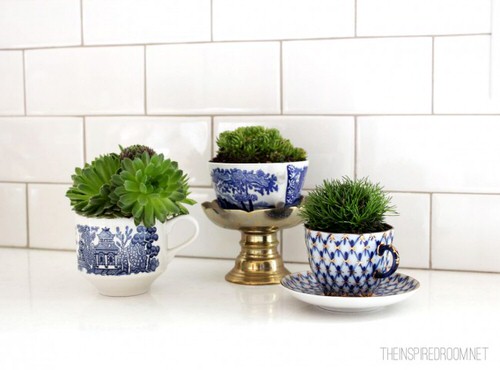 Creative Teacup Planters 6