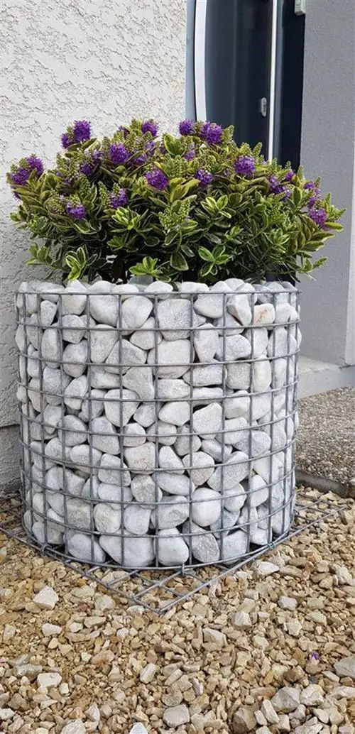 Gabion Plant Stand Design Ideas  1
