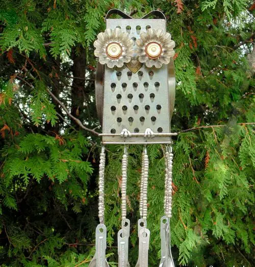 DIY Owl Windchimes