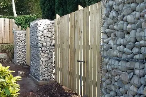 Garden gabion plant stands: brilliant design.24