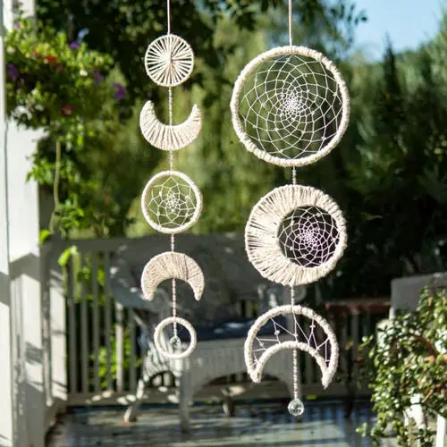 Moon Face Dream Catcher