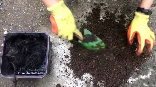 Pet or Human Hair Fertilizer
