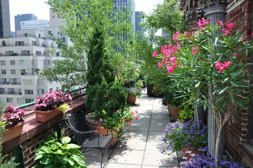 Balcony Garden Ideas from New York City Apartments 13