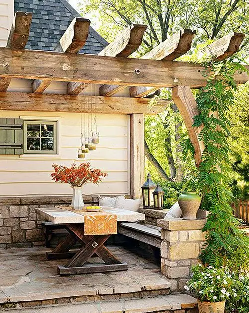 70 Nicest Patio Garden Ideas | Best Patio Gardens 7