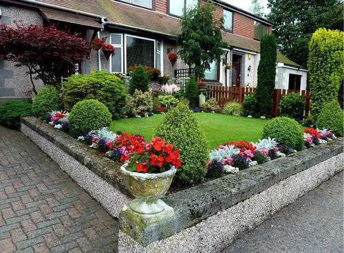 A Small Garden in the Front
