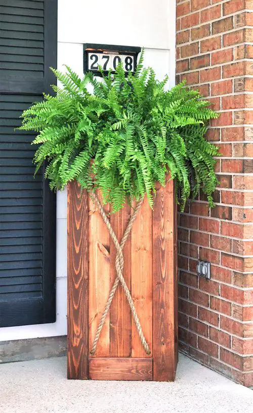 Beautiful Front Door Container Ideas 27
