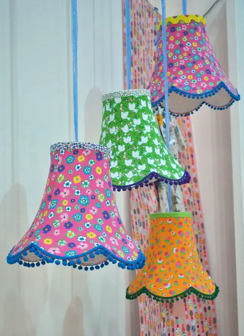 DIY Lamp Shade for Garden Ideas 