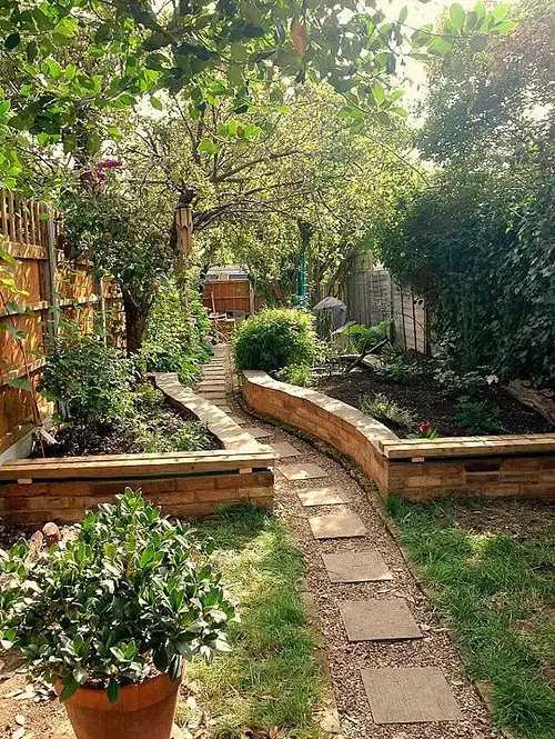 Grow Raised Beds on Either Side