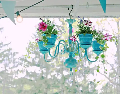 diy Chandelier Planter