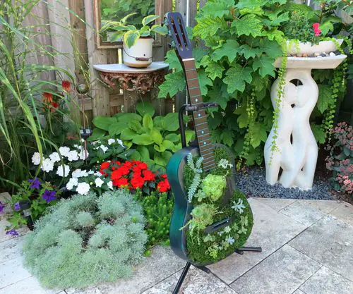 Diy Cute Guitar Planter