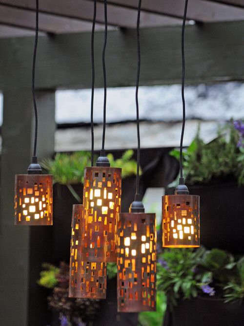 Modern Day Hanging Lampshades