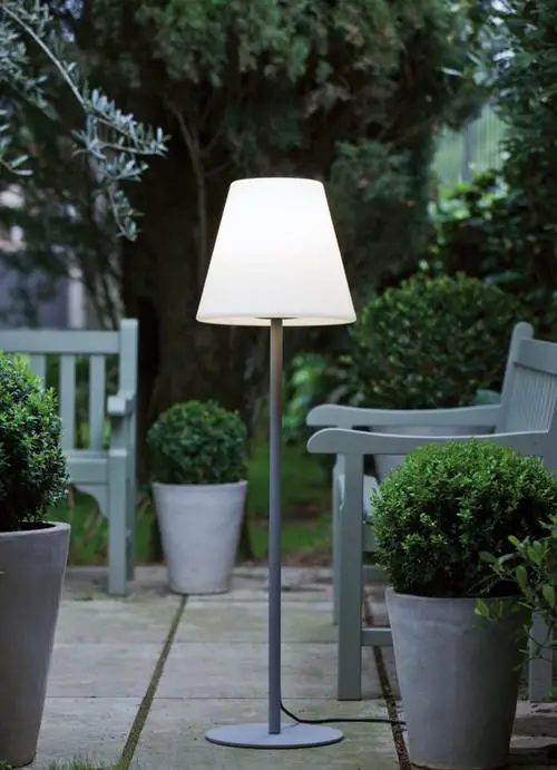 Minimalistic Lampshade for the Yard
