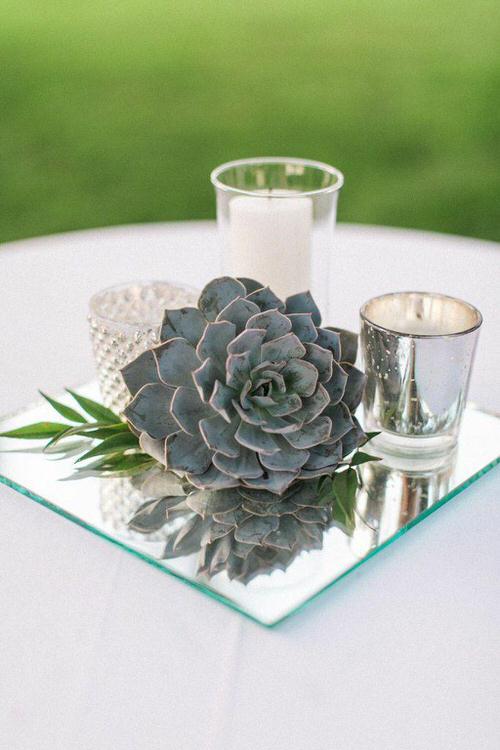 Wedding Inspo Succulents Centerpiece and Arrangement Ideas 25