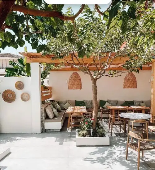 A Mediterranean Dining Space!