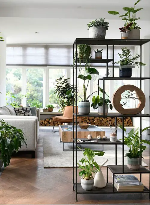 Metal Houseplant Stand for Potted Plants