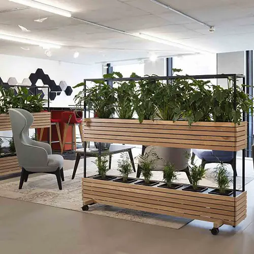 Movable Indoor Garden Partition