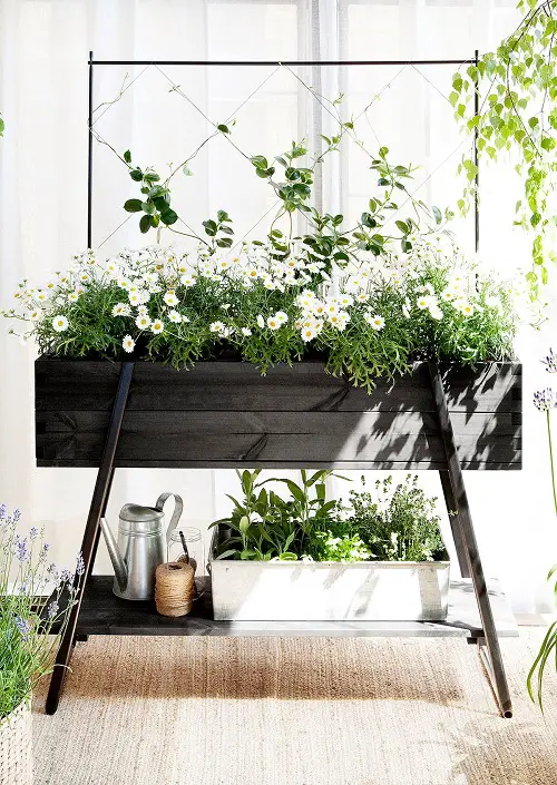 Gorgeous Flower Stand with Trellis