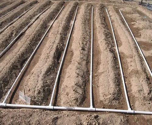 Drip Irrigation Project using PVC Pipes