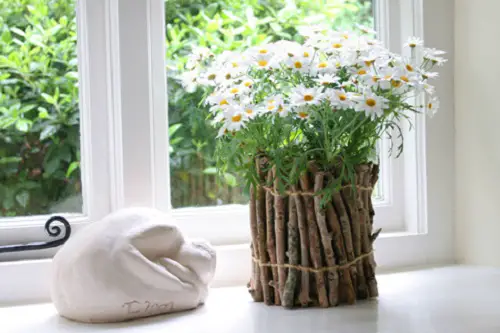 Rustic Twig Planter