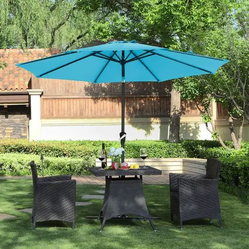 Umbrella Stand Cum Breakfast Table