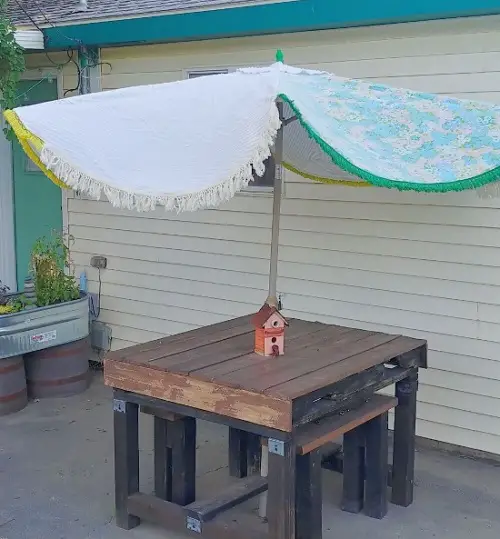 DIY Printed Umbrella Cover
