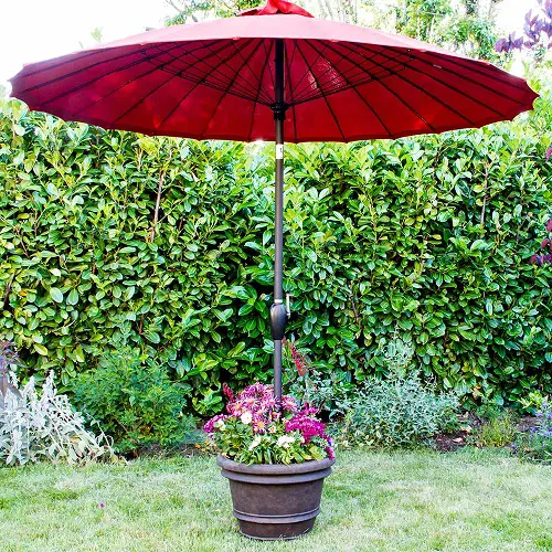 DIY Umbrella Flower Planter