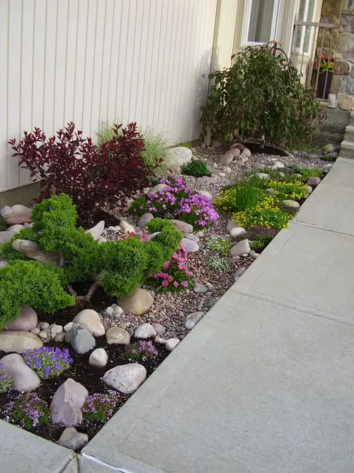 Rocky River Bed Edging