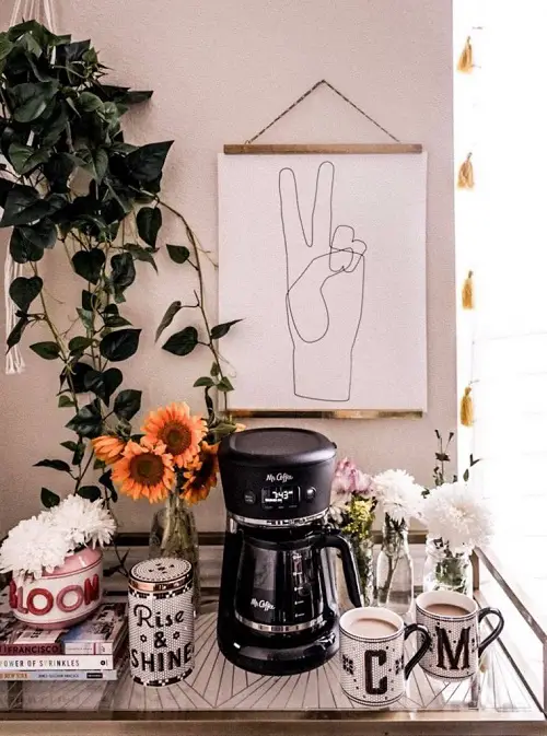 Plants, Coffee, and Art!