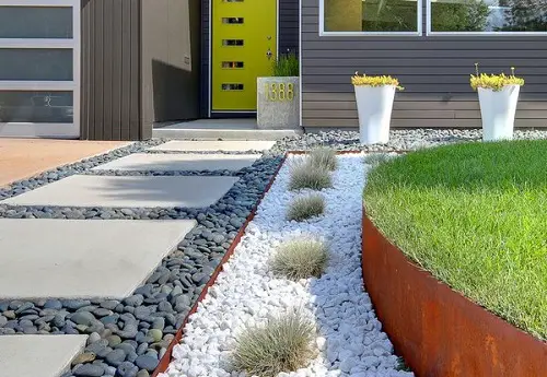 Sandstone Driveway Edging