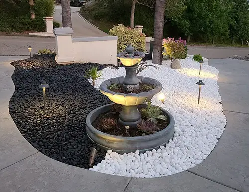 Succulent Tower on Limestone and Lava Rocks