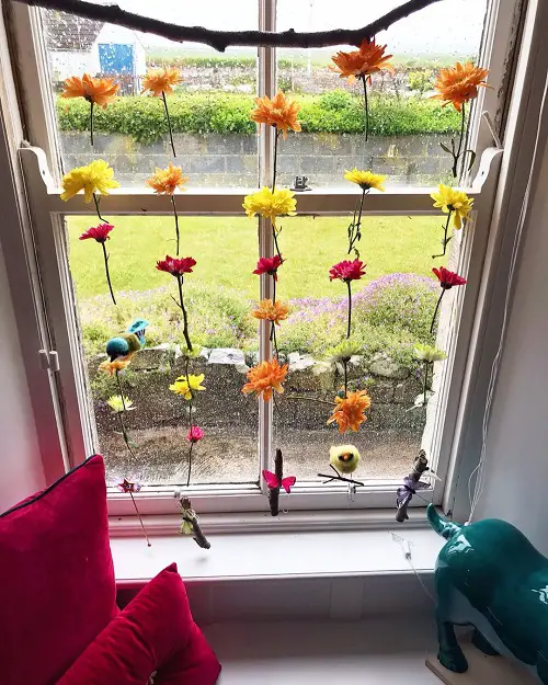 top Indoor Flowering Curtain Ideas 