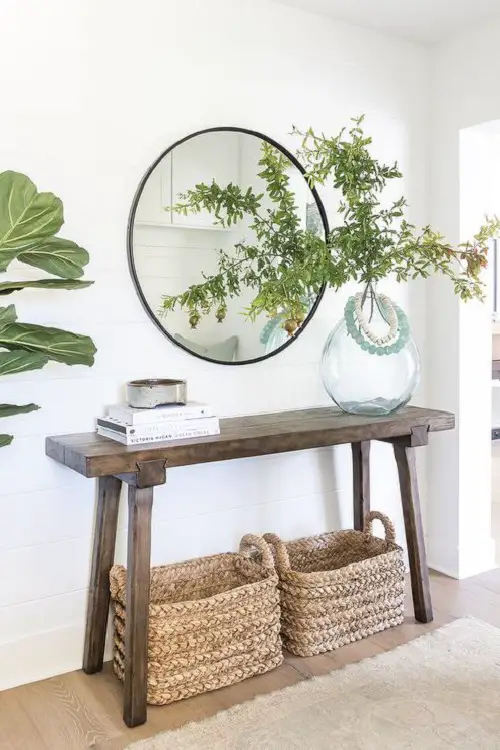 Best Foyer Decor Ideas with Plants 