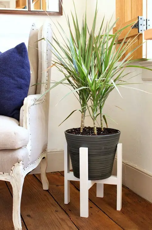 Pure White Plant Stand