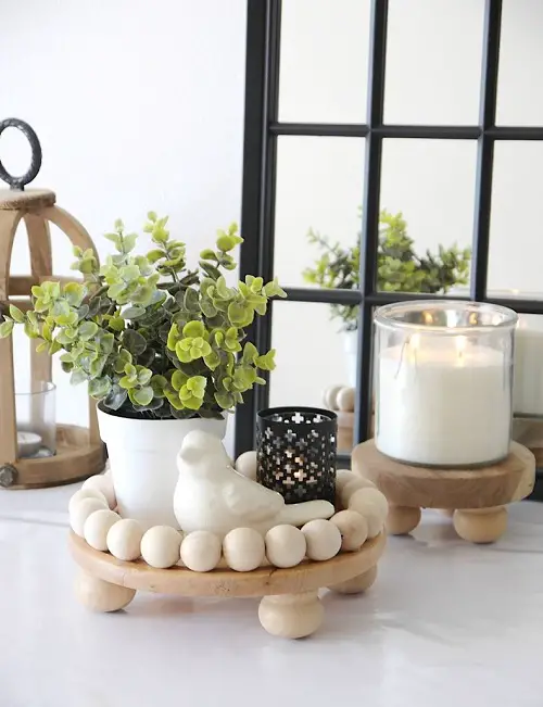 DIY Farmhouse Stands And Risers