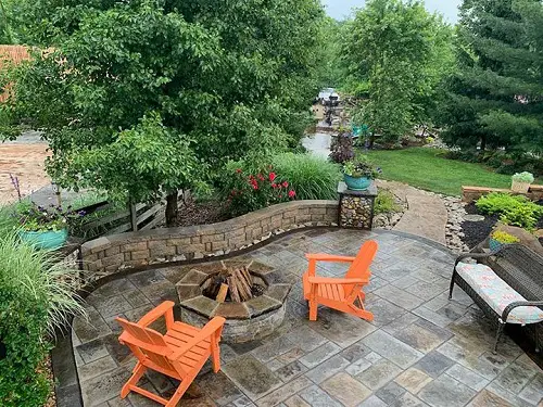Concrete Patio Ideas on a Budget 21