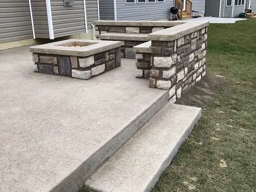 Concrete Patio Ideas on a Budget 15
