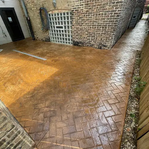 Concrete Patio Ideas on a Budget 14