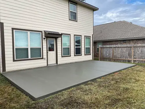 Concrete Patio Ideas on a Budget 2
