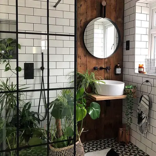 mini Jungle Bathroom Ideas 