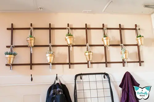 DIY Trellis Plant Wall Ideas 3