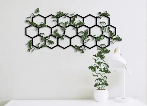 Metal Hexagonal Wall Support