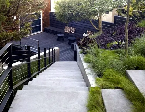 Contemporary Privacy Fence