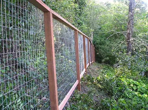 deer fencing in backyard Privacy Fence
