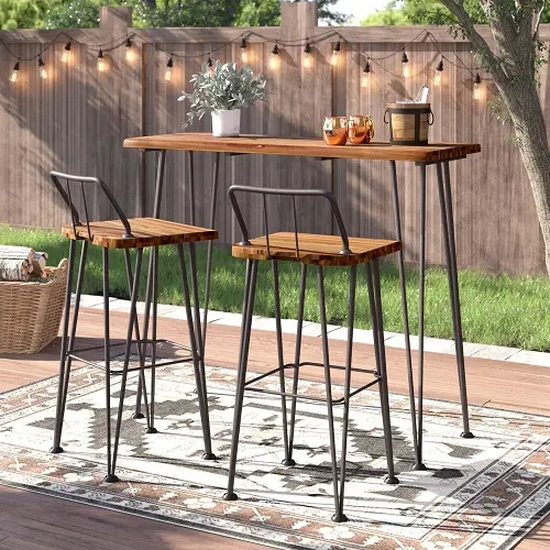 Budget Patio Ideas For Small Backyards mini bar
