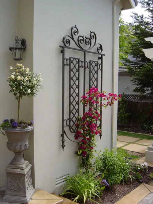 Outdoor Metal Trellis